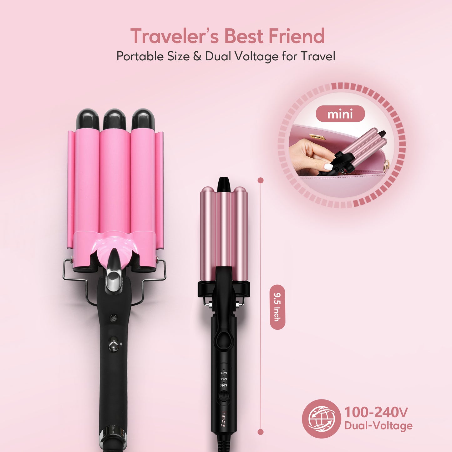 Mini Hair Waver, Multi-Temp