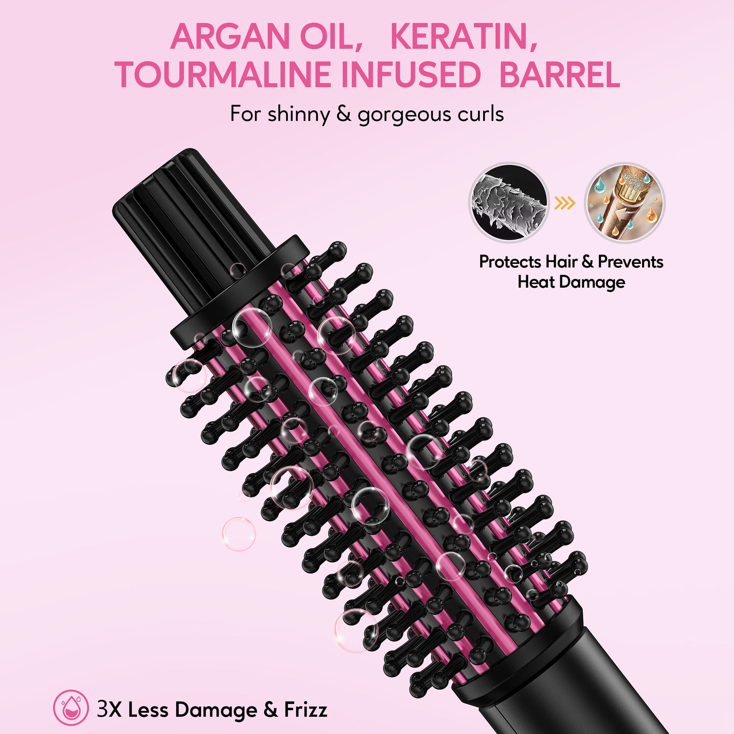 Mini Thermal Brush, 1 Inch, Multi-Temp