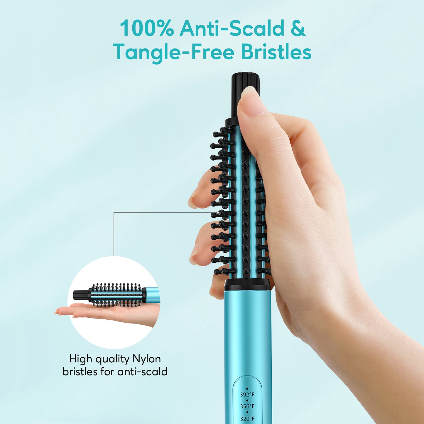 Mini Thermal Brush, 3/4 Inch, Multi-Temp