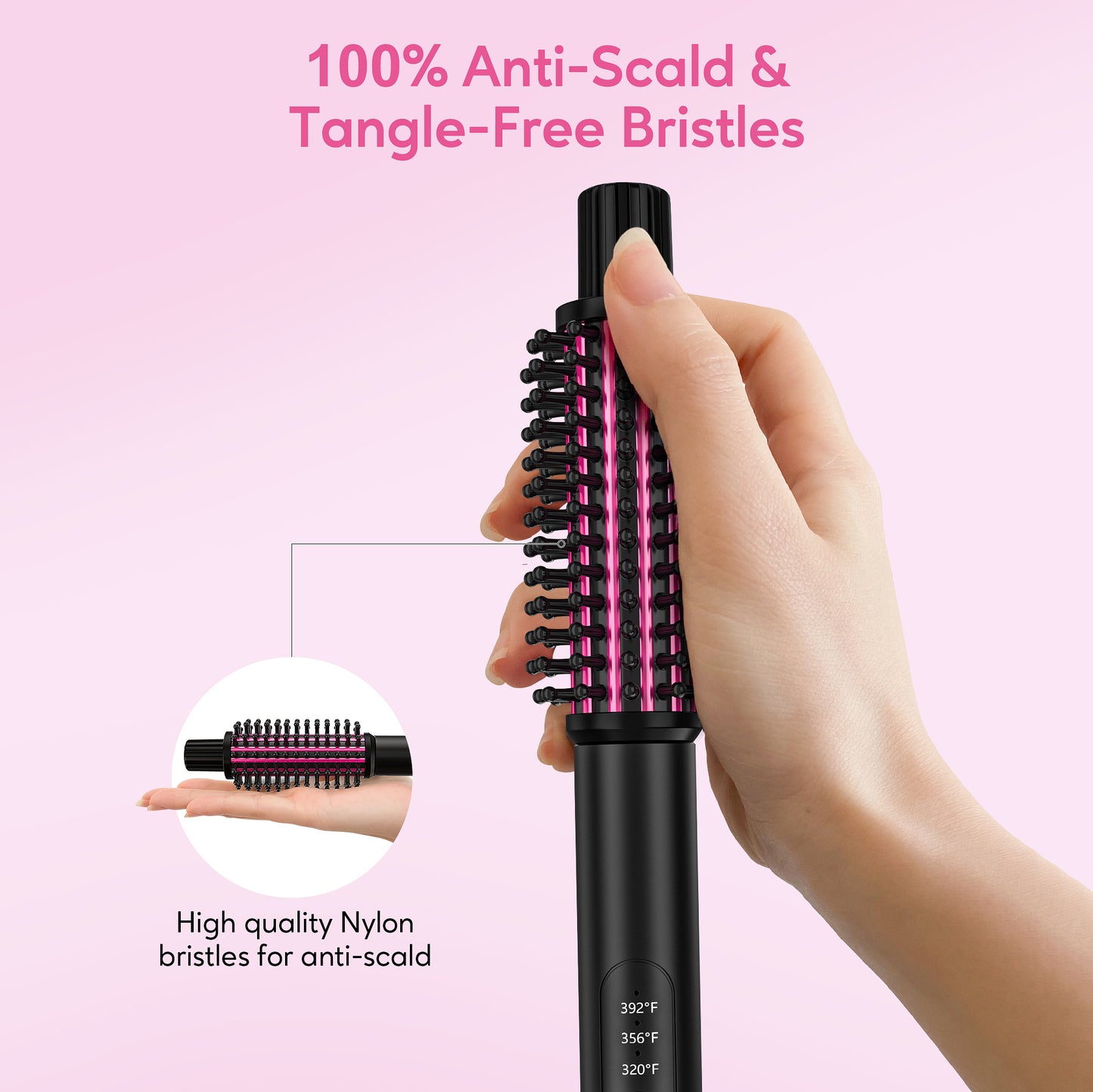Mini Thermal Brush, 1 Inch, Multi-Temp