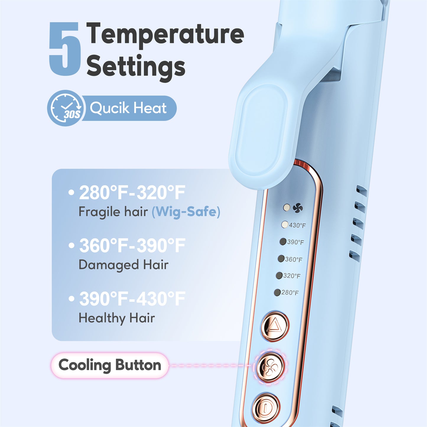 Chill Set Soft-Air Curling Iron