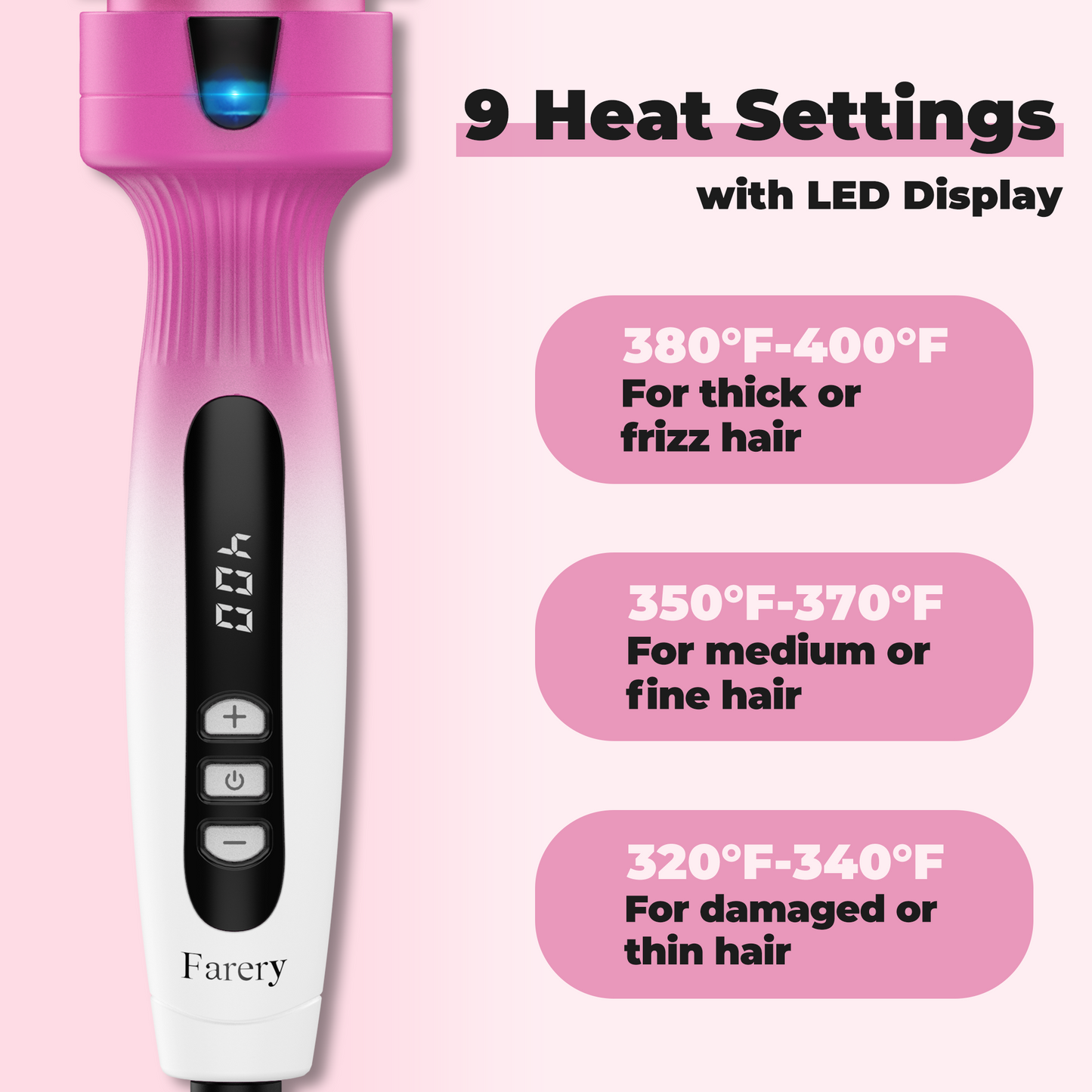 Ionic Thermal Brush, 1.5 Inch