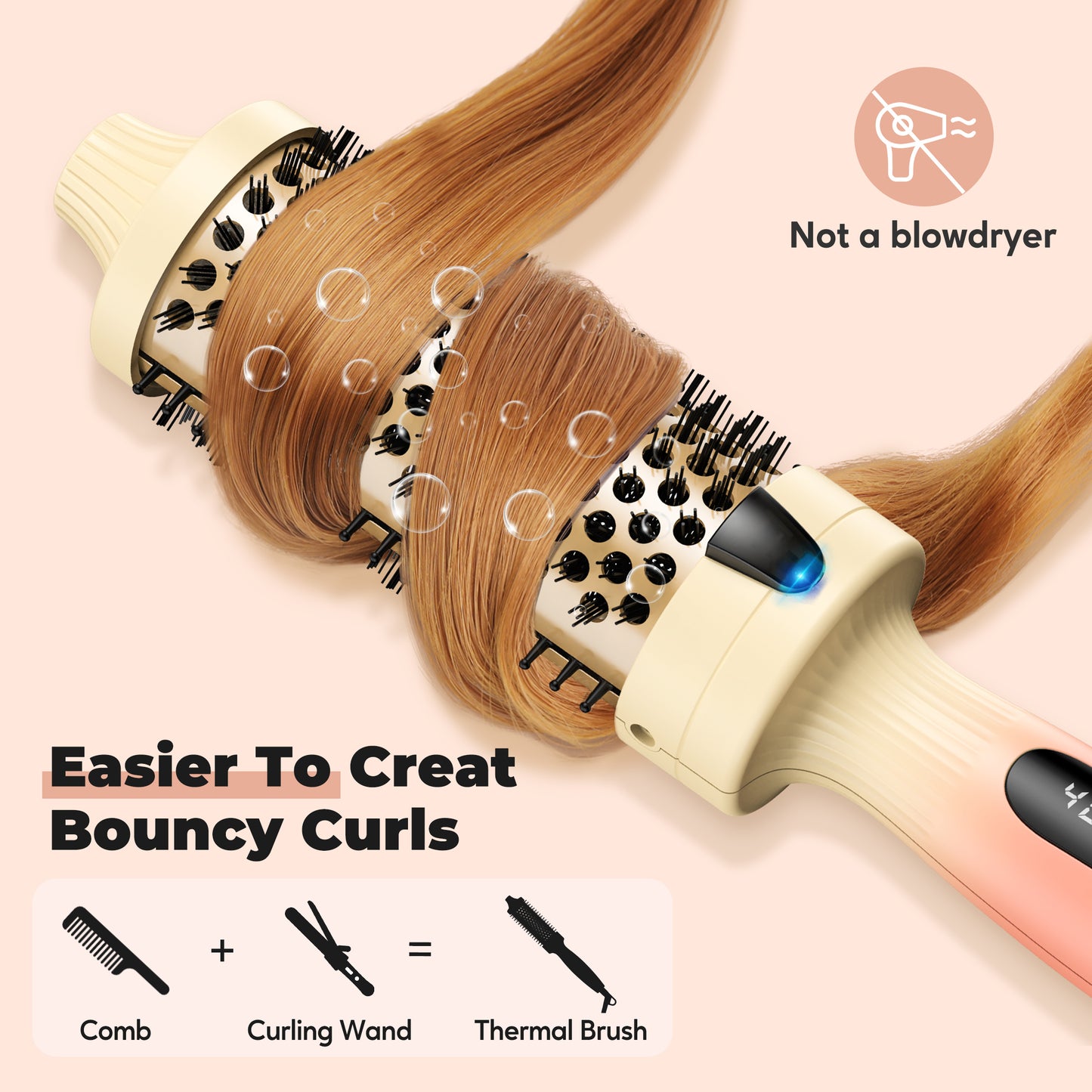 Ionic Thermal Brush, 1.77 Inch