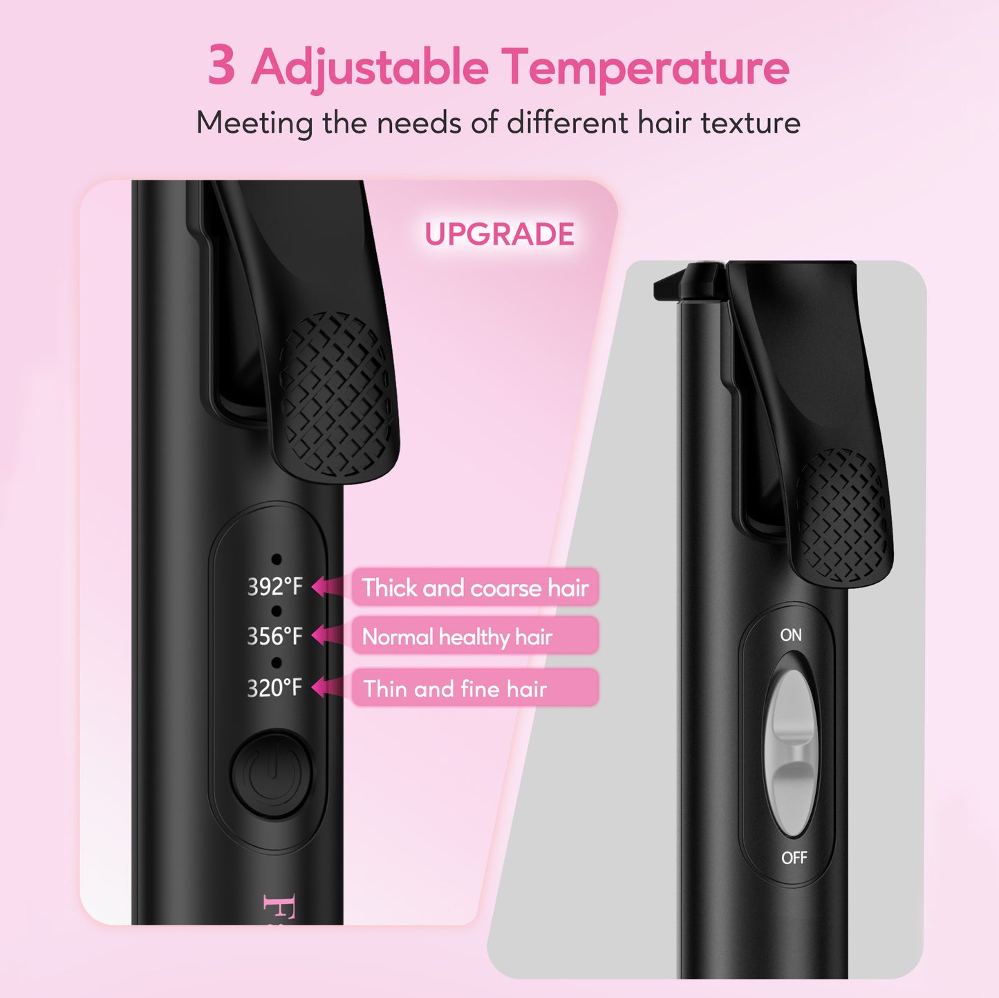 Mini Curling Iron, 1 Inch, Multi-Temp