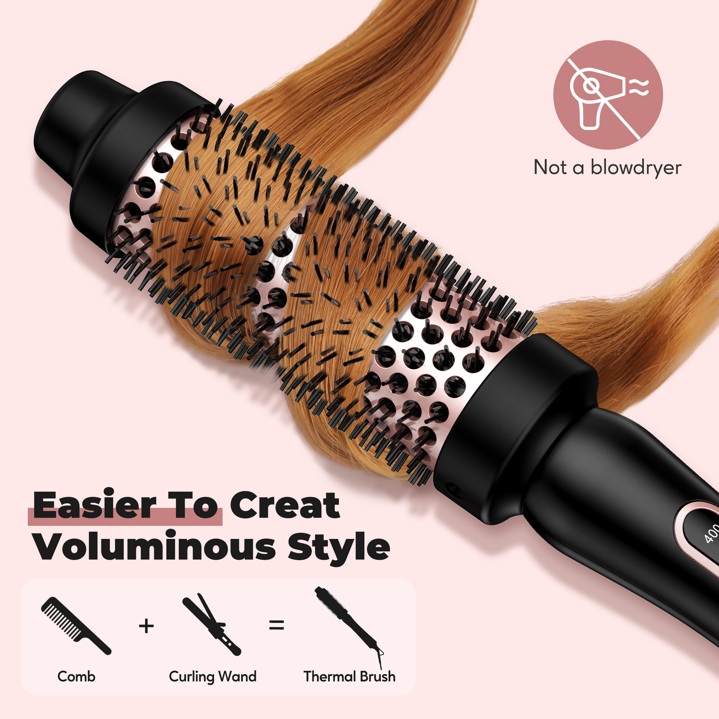 Thermal Brush, 1.5 Inch