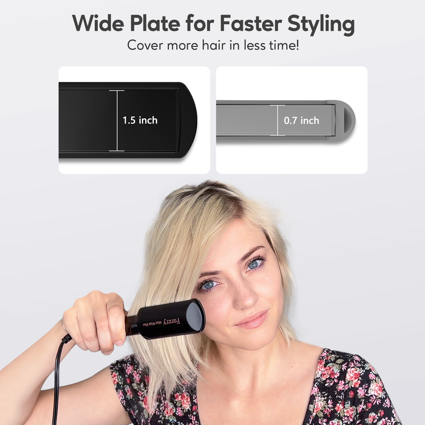 Mini Flat Iron, 1.5 Inch