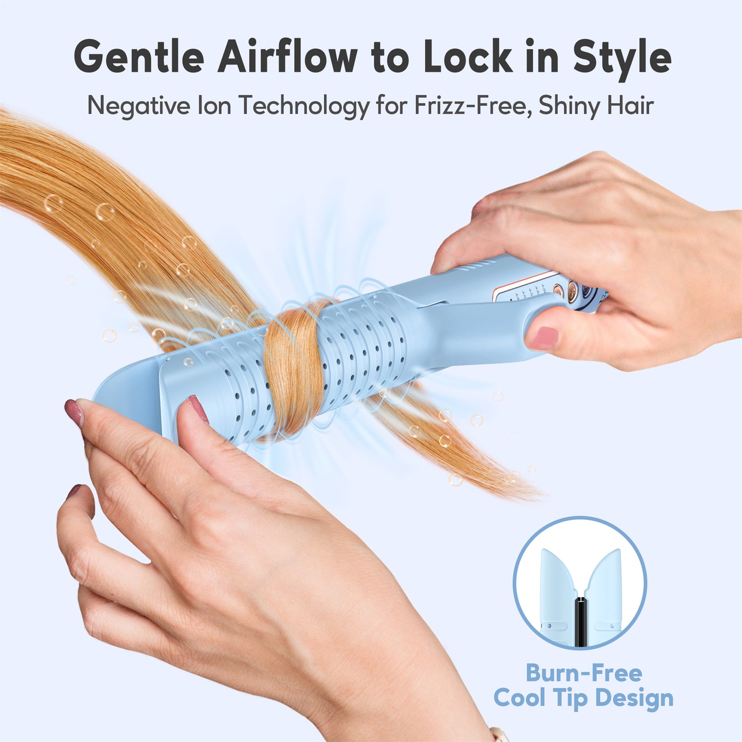 Chill Set Soft-Air Curling Iron