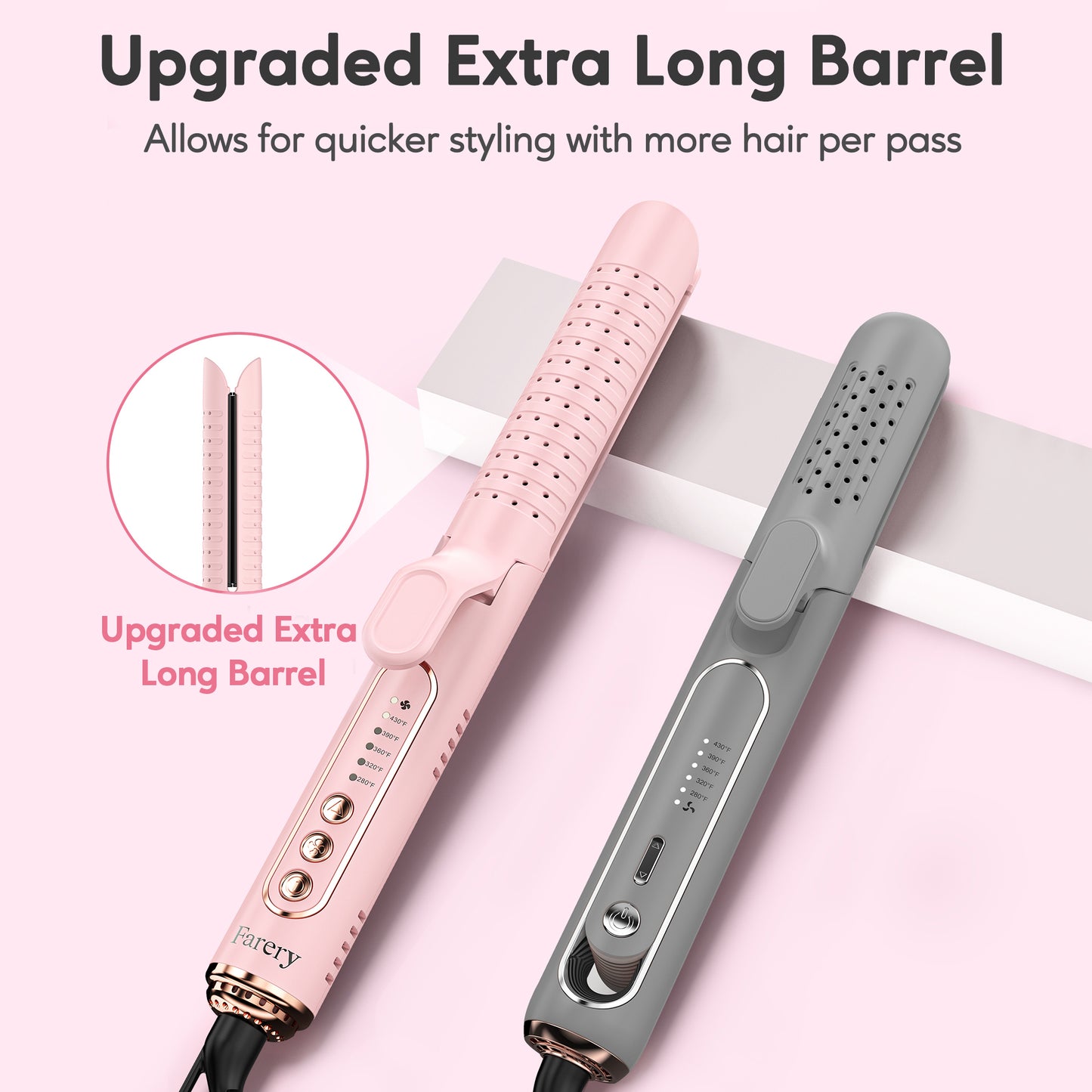 Chill Set Soft-Air Curling Iron