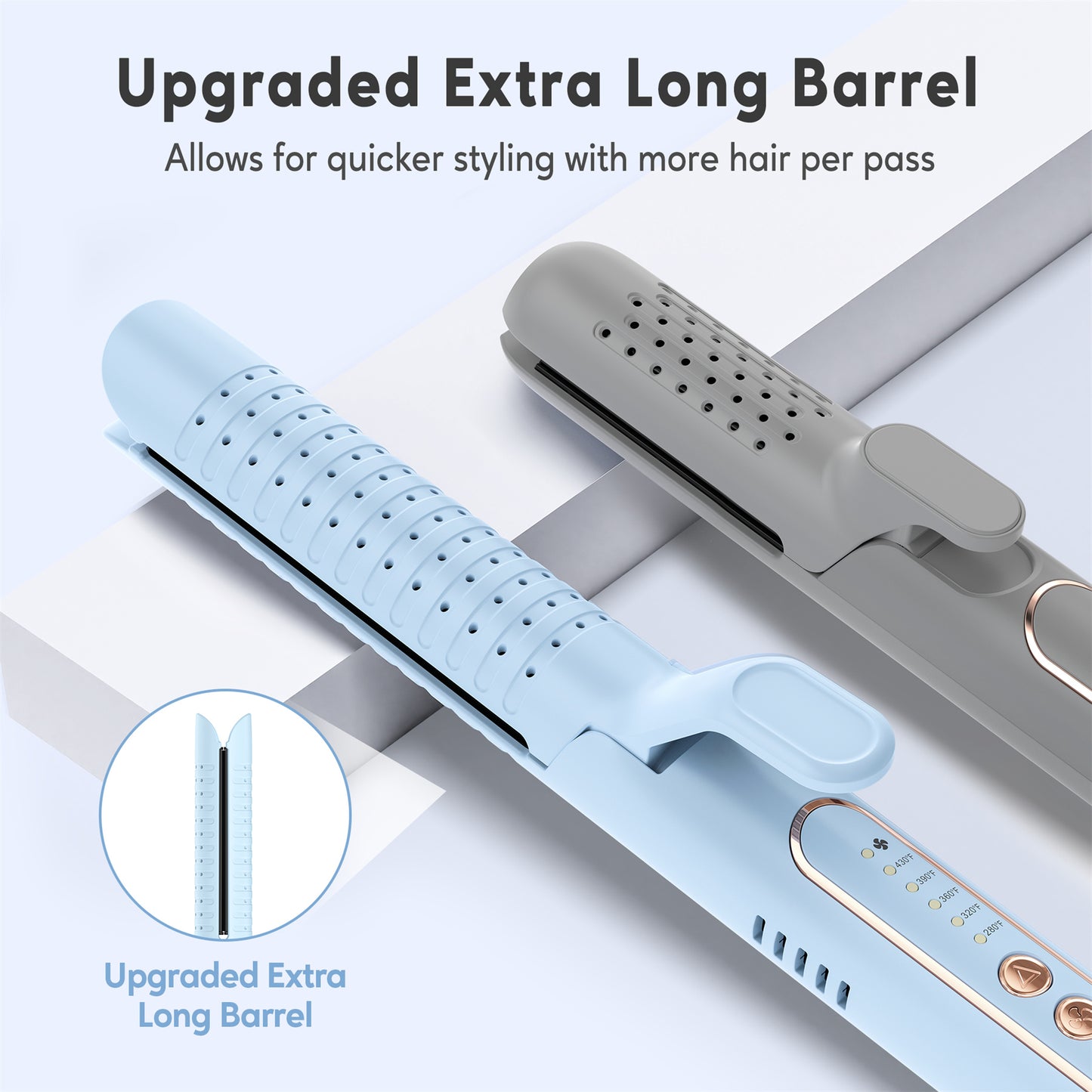 Chill Set Soft-Air Curling Iron