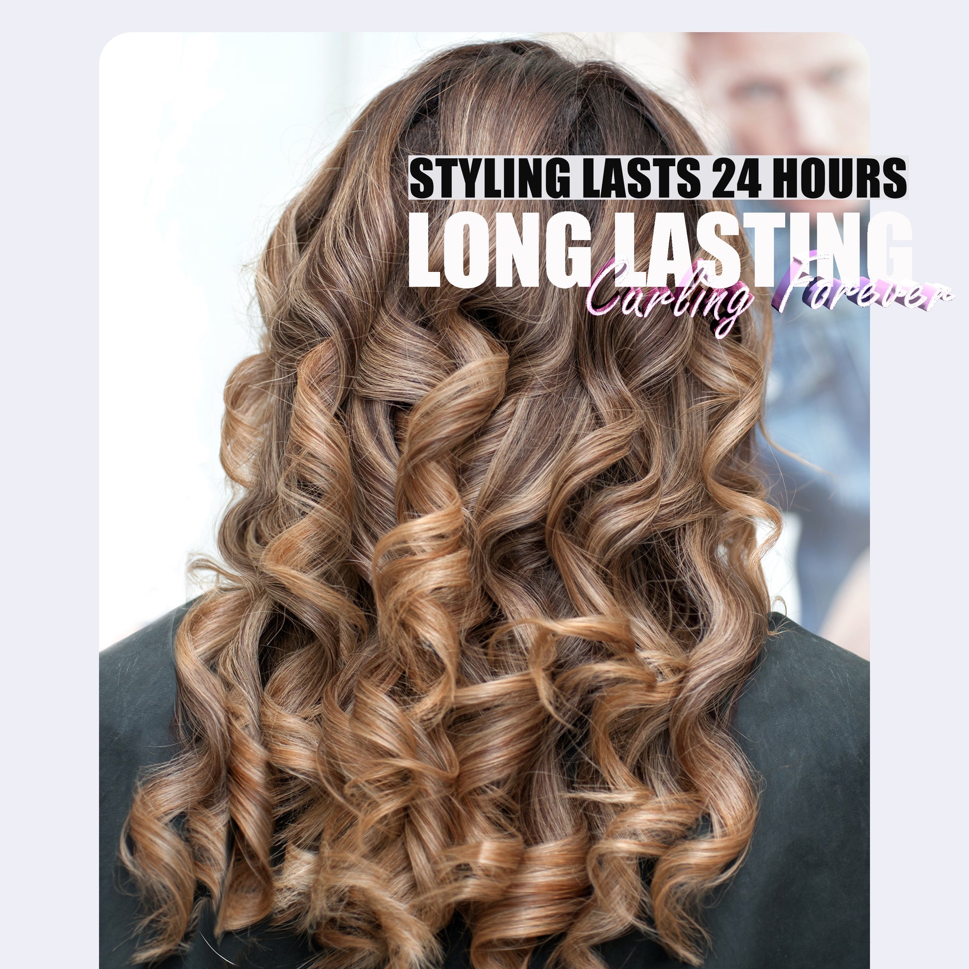 Long Barrel Curling Iron, 1 Inch