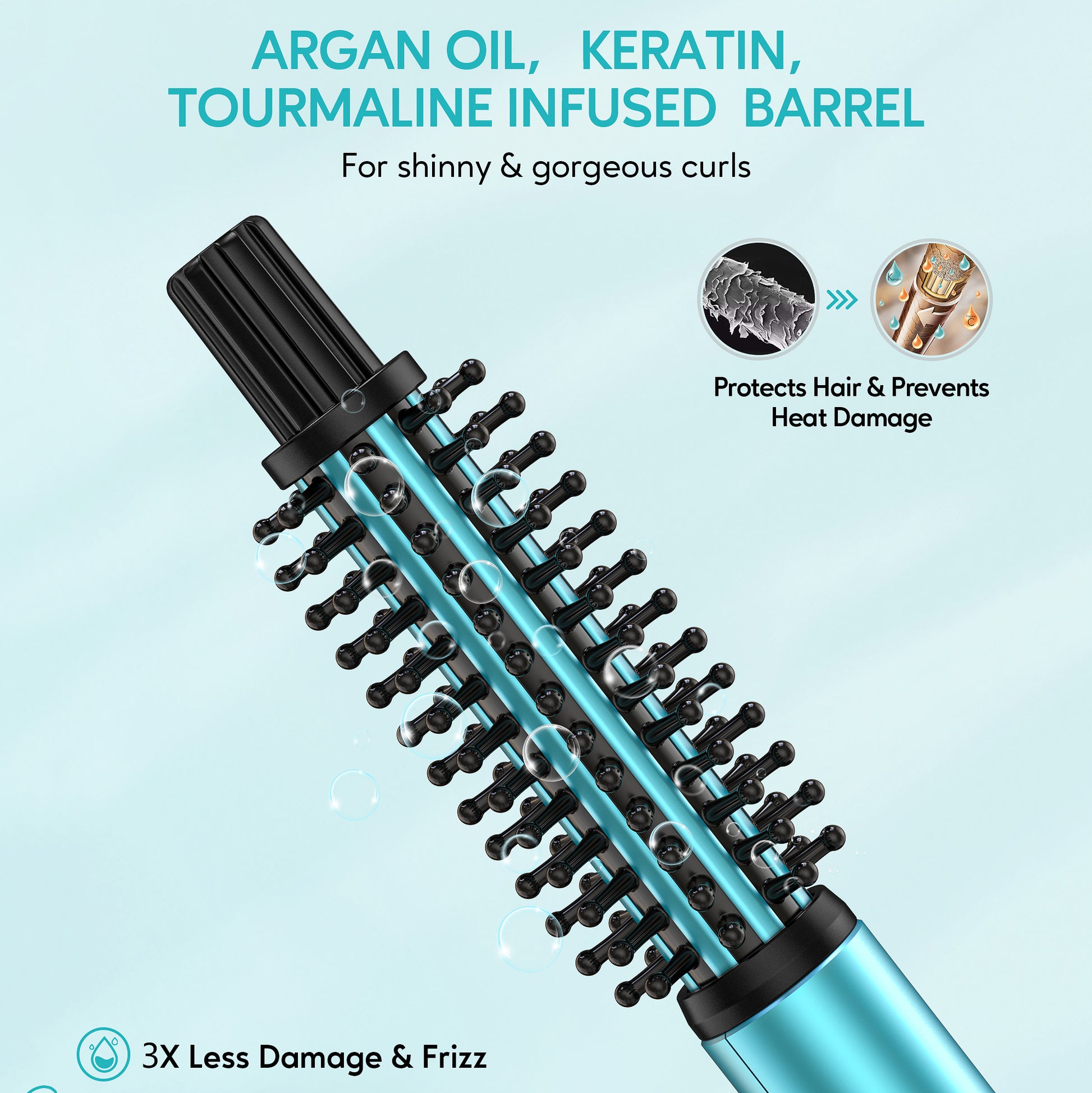 Mini Thermal Brush, 3/4 Inch, Single-Temp