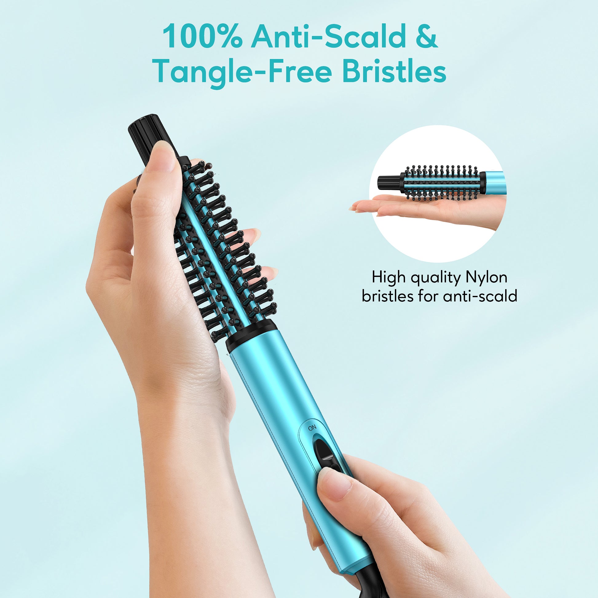 Mini Thermal Brush, 3/4 Inch, Single-Temp