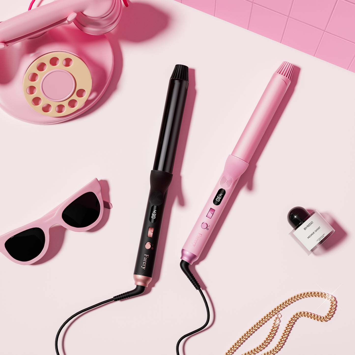 Long Barrel Curling Iron, 1.25 Inch