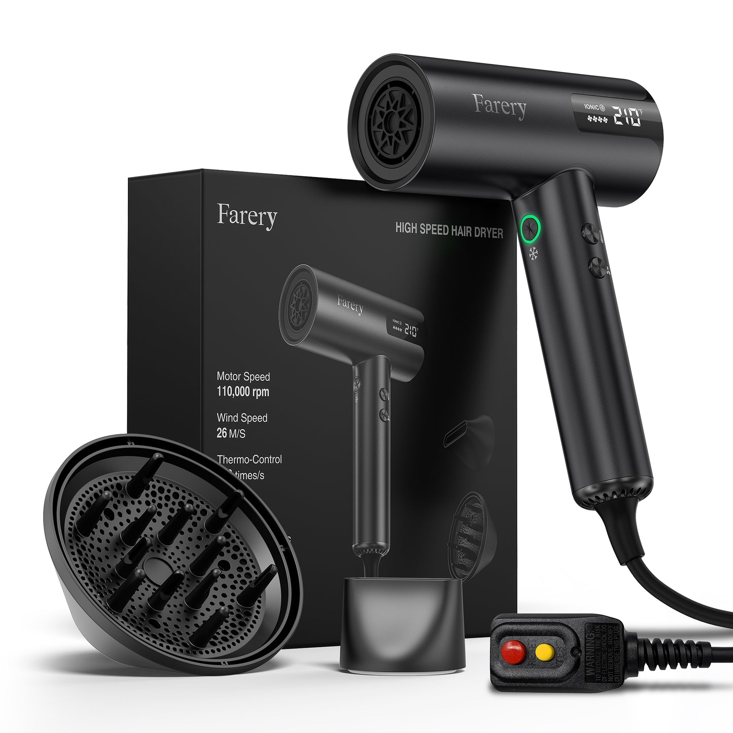H8 Ionic High-Speed Hair Dryer