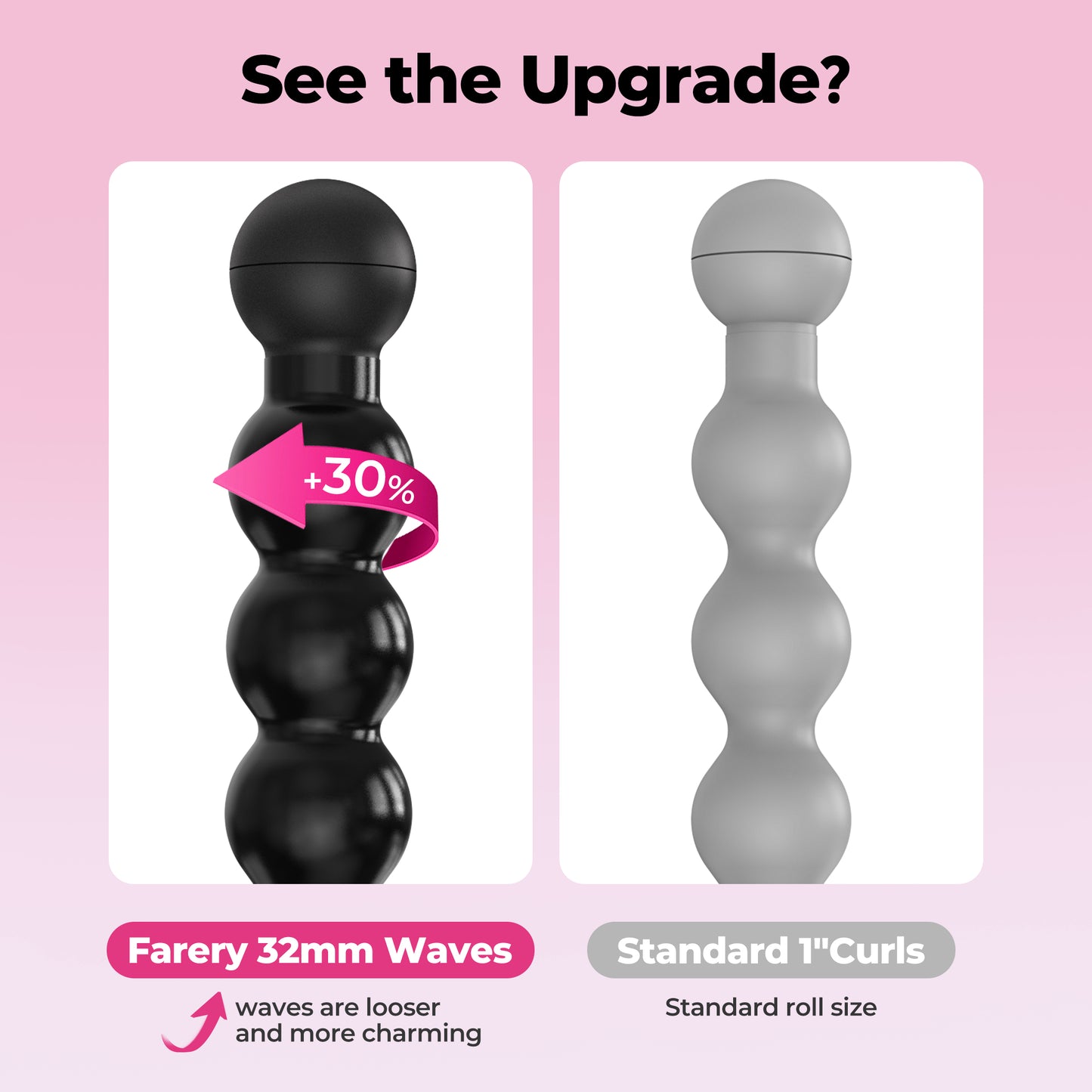 Bubble Curling Wand, 32mm