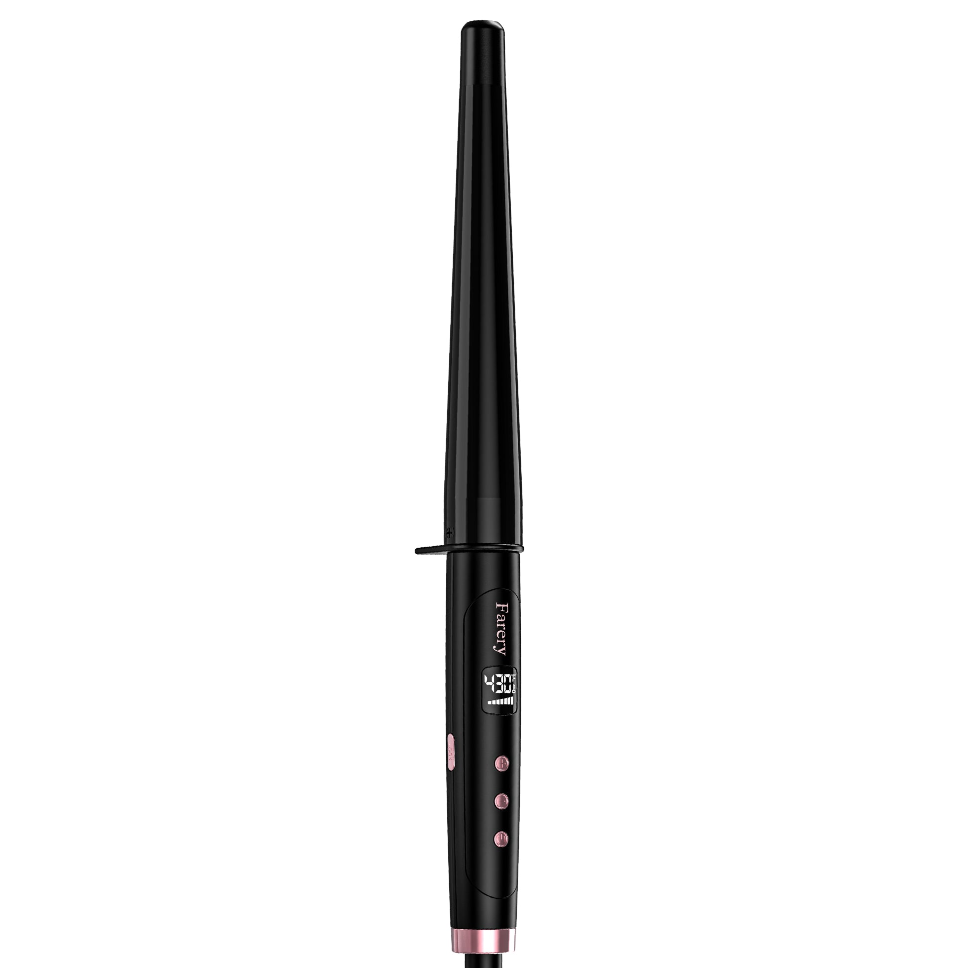 FARERY Tapered Curling Wand, 3/4-1 1/4" Conical with 7.3" Extra Long Barrel
