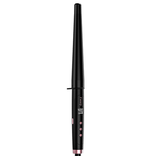 FARERY Tapered Curling Wand, 3/4-1 1/4" Conical with 7.3" Extra Long Barrel