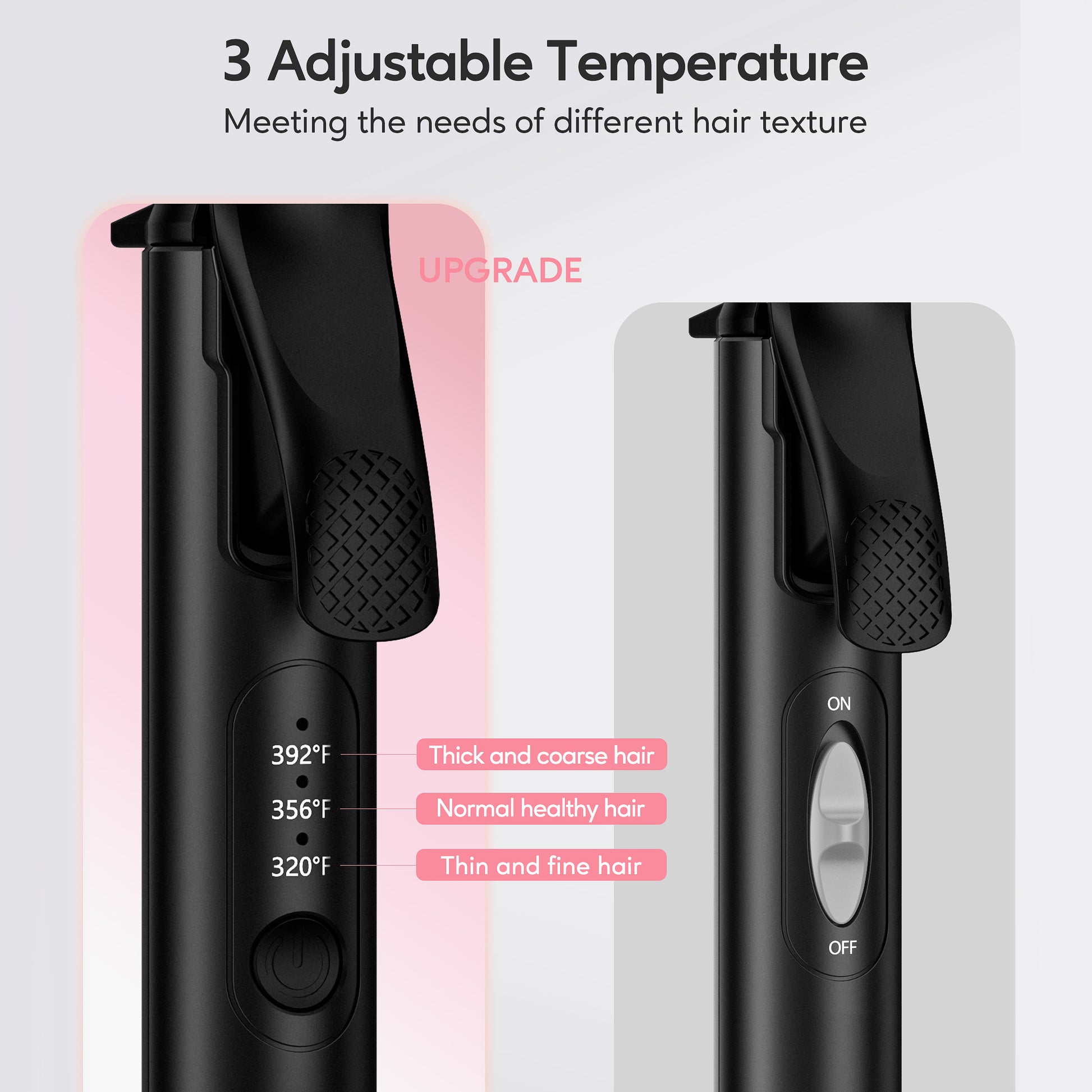 Mini Curling Iron, 3/4 Inch, Multi-Temp