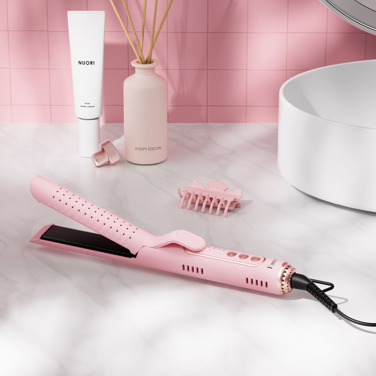Chill Set Soft-Air Curling Iron