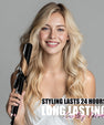 FARERY 1.5 inch Curling Iron For Long Hair, Lightweight Long Barrel Ceramic Curling Iron