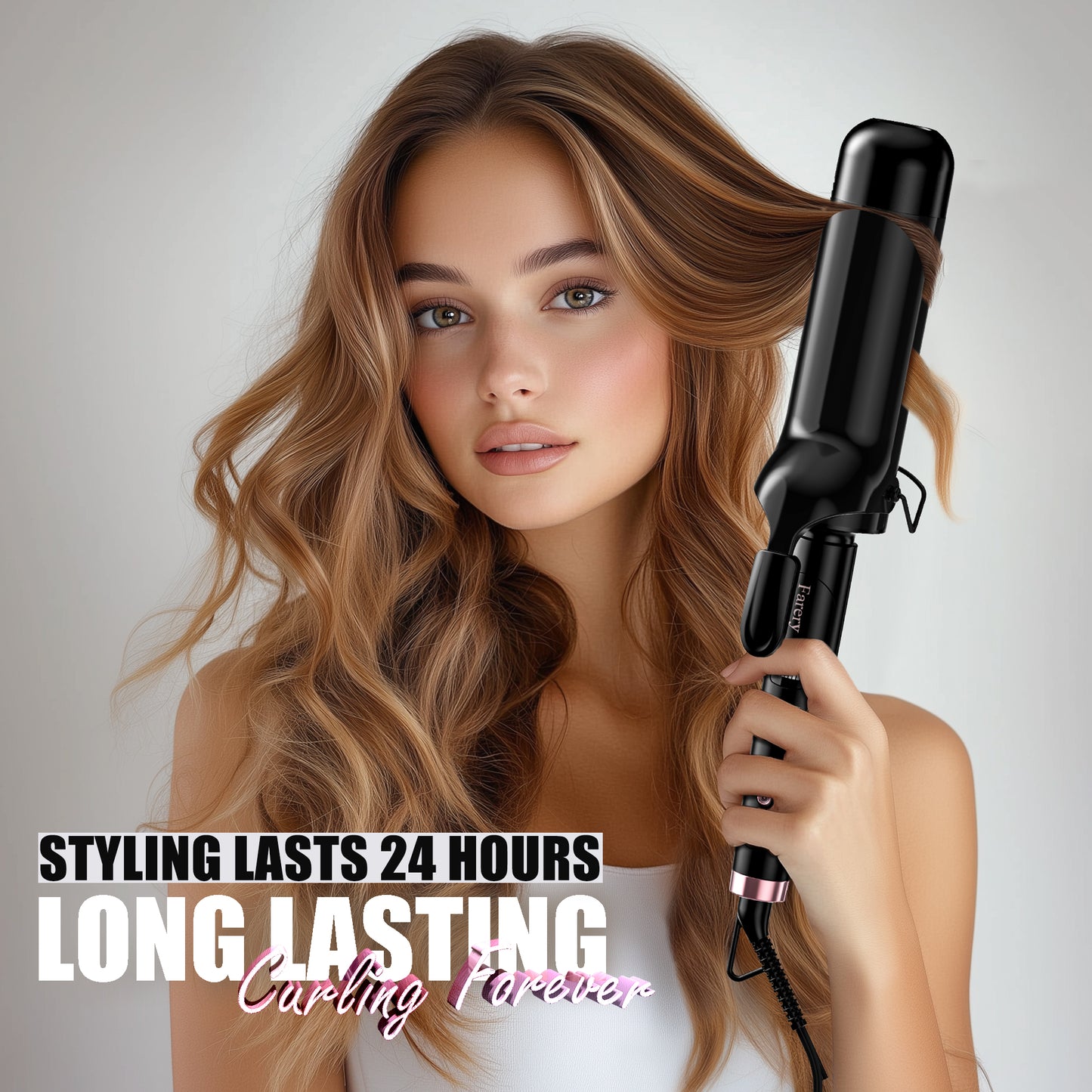 Large Barrel Curling Iron, 2 Inch