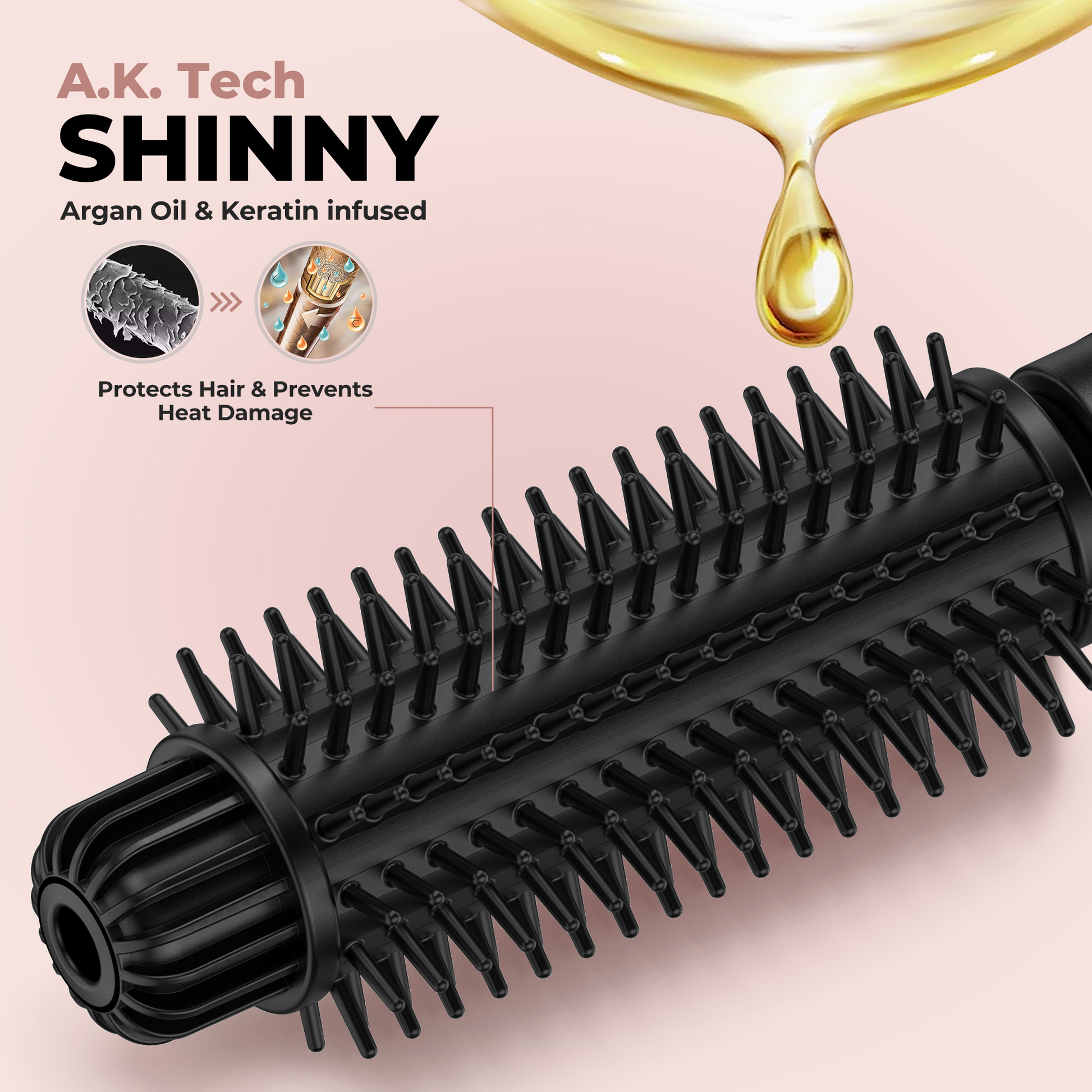 Thermal brush, Single Temp