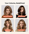 Farery Mini Thermal Brush 1.5 Inch, Heated Round Brush for Voluminous Styling & Curls