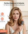 Farery Mini Thermal Brush 1.5 Inch, Heated Round Brush for Voluminous Styling & Curls