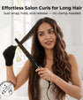 FARERY Tapered Curling Wand, 3/4-1 1/4" Conical with 7.3" Extra Long Barrel