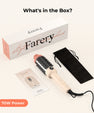 Farery Mini Thermal Brush 1.5 Inch, Heated Round Brush for Voluminous Styling & Curls