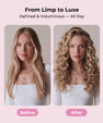 FARERY Tapered Curling Wand, 3/4-1 1/4" Conical with 7.3" Extra Long Barrel