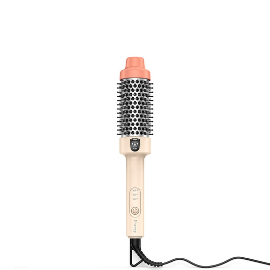 Farery Mini Thermal Brush 1.5 Inch, Heated Round Brush for Voluminous Styling & Curls