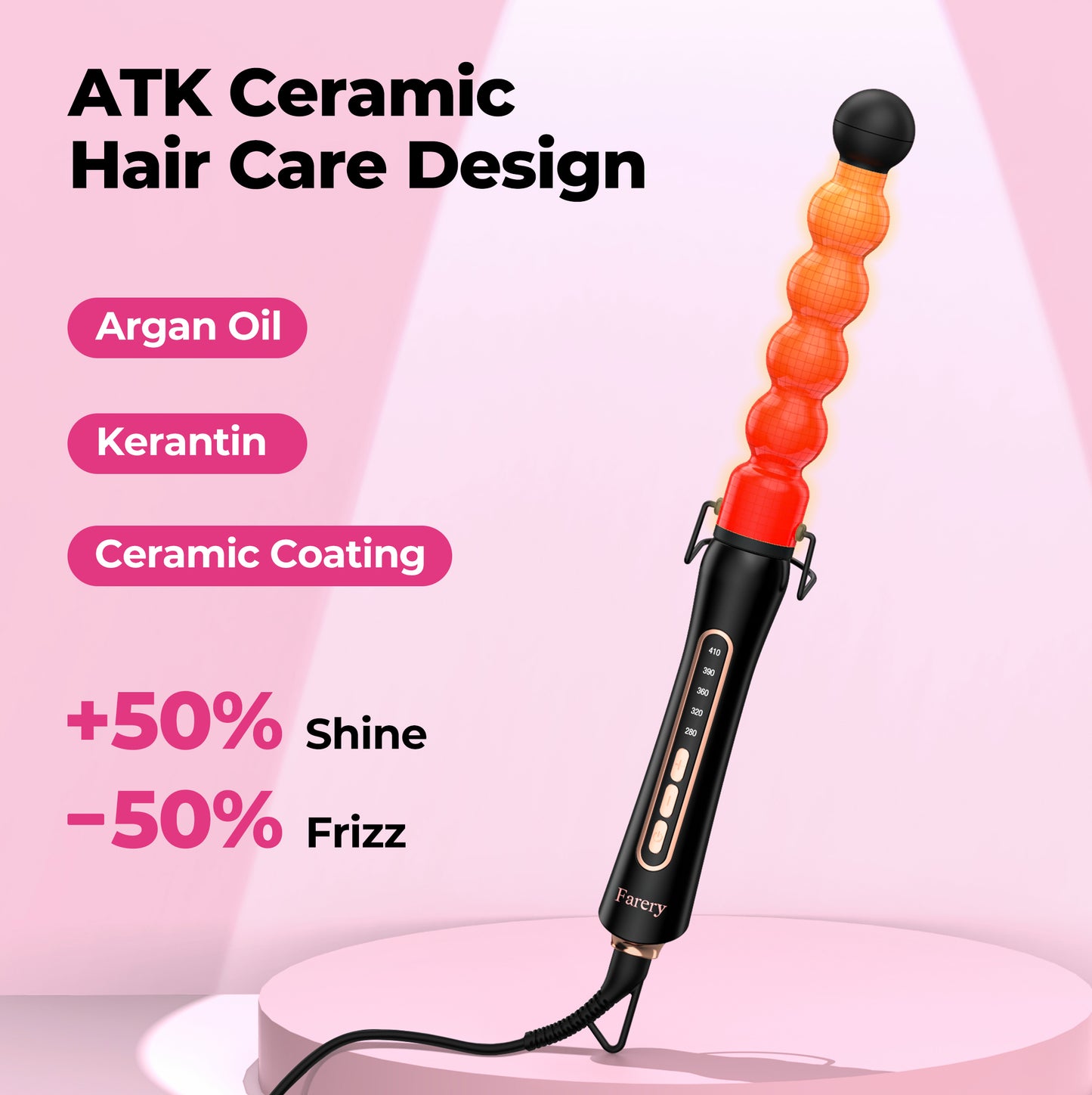 Bubble Curling Wand, 32mm