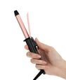 FARERY Travel Size Mini Curling Iron, 1/2" Ceramic Mini Hair Curler for Short Hair, Rosegold