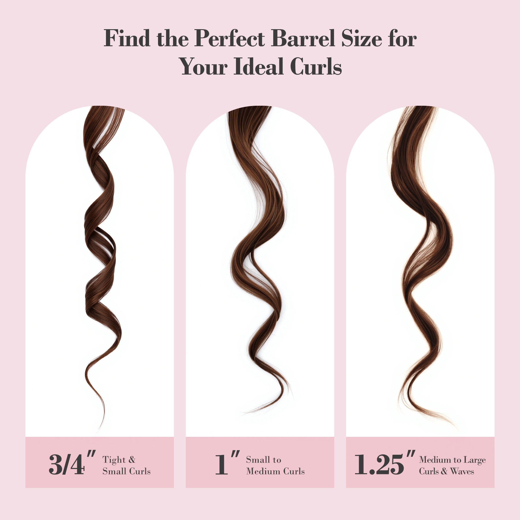 Long Barrel Curling Iron, 1.25 Inch