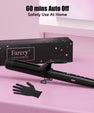 FARERY 1.5 inch Curling Iron For Long Hair, Lightweight Long Barrel Ceramic Curling Iron