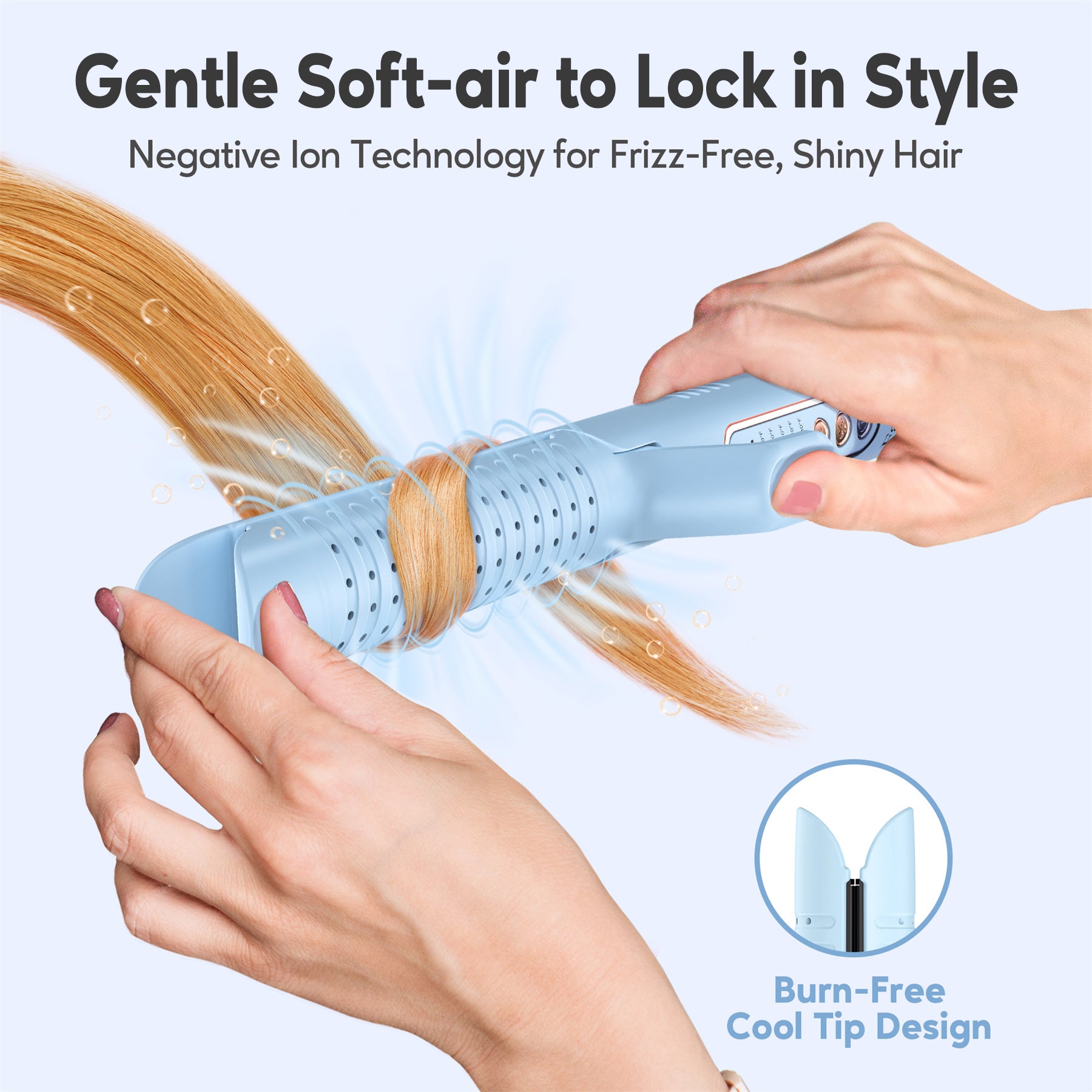 Chill Set Soft-Air Curling Iron
