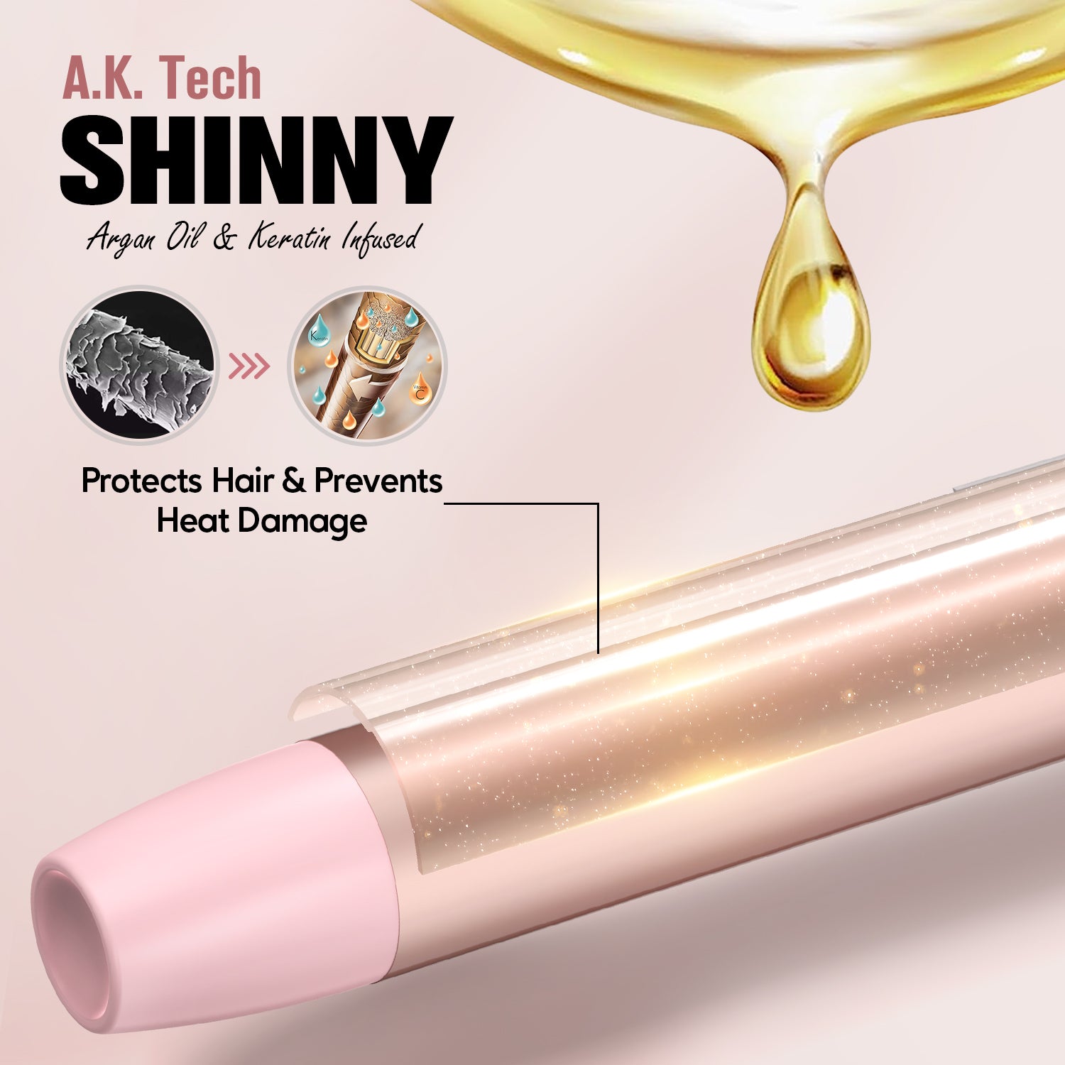 3-IN-1 Automatic Curling Iron Set