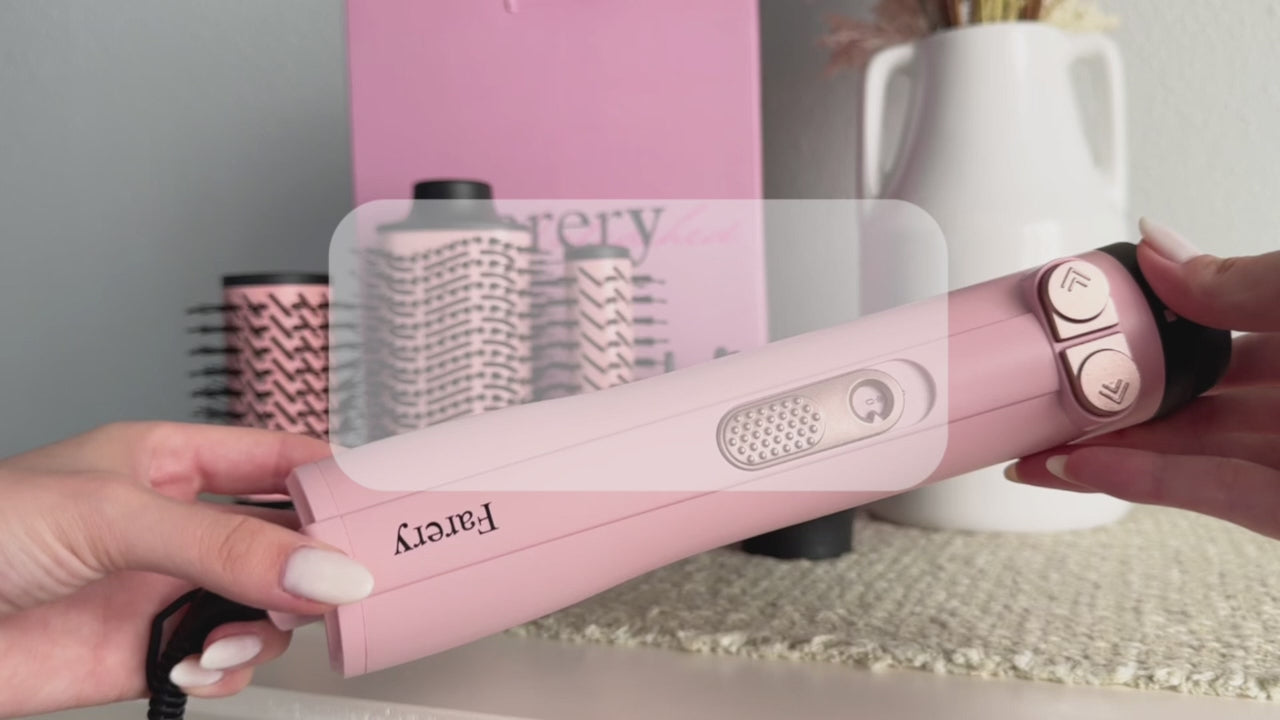 4-IN-1 Rotating Hair Dryer Brush Set